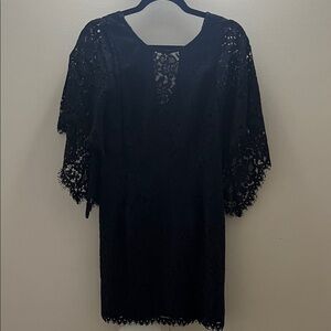 Elegant Black Lace Dress